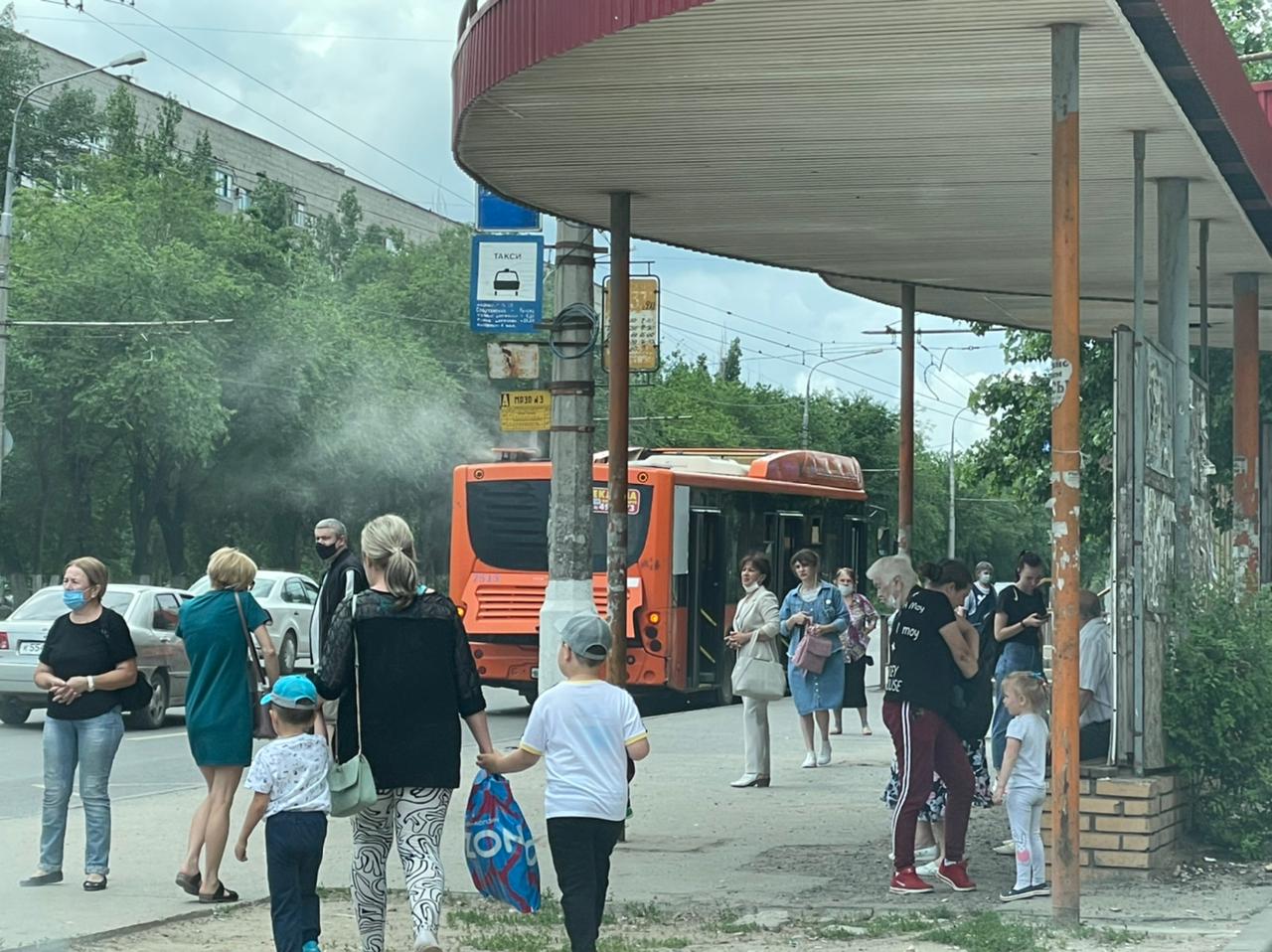 Стали известны причины quot;возгоранияquot; дачного автобуса на севере Волгограда Остров